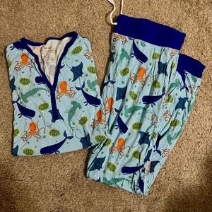 Little Sleepies Marine Life Ocean Women’s Pajama Set